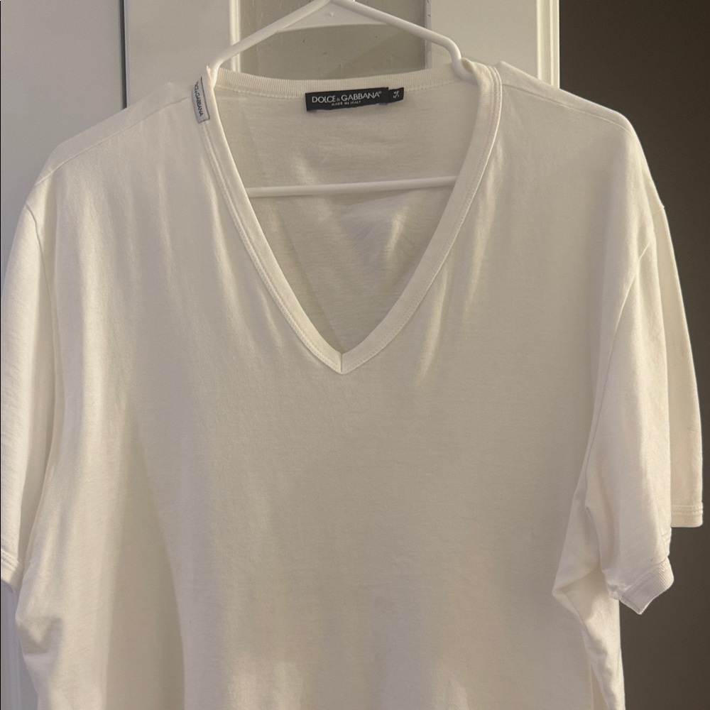 Men’s Dolce & Gabbana White Dress Shirt – Classic & Sharp